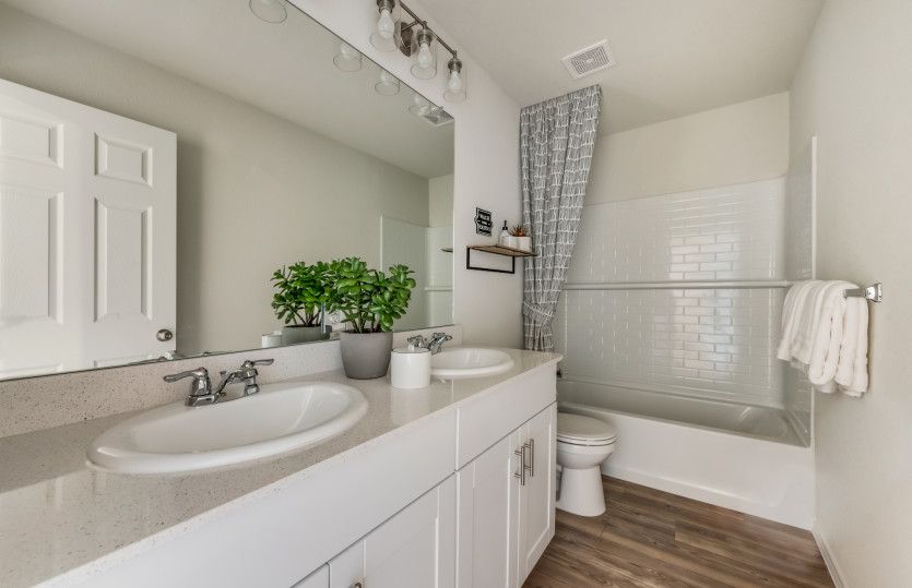 Secondary bathroom