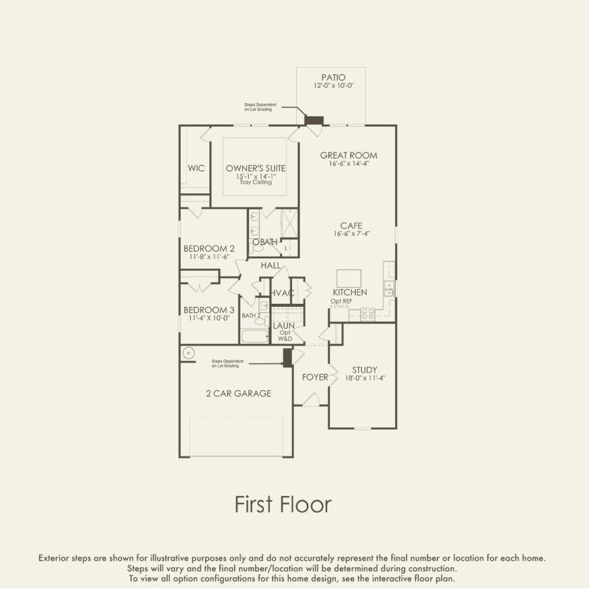 First Floor 3 br / 2 ba