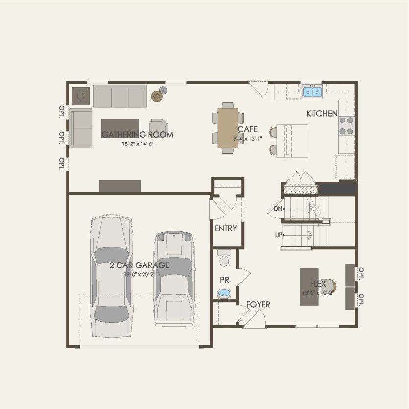 First Floor 3 br / 2.5 ba