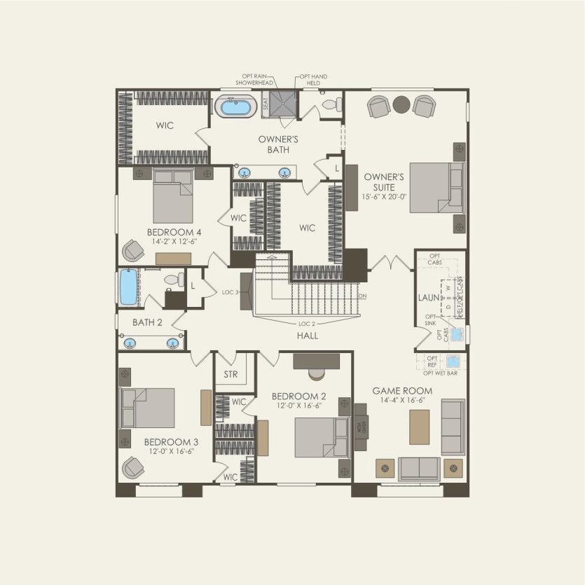 Second Floor 5 br / 3.5 ba