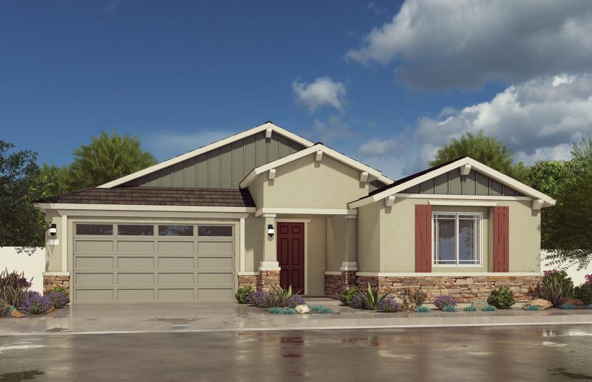 Verona Craftsman Elevation (C)