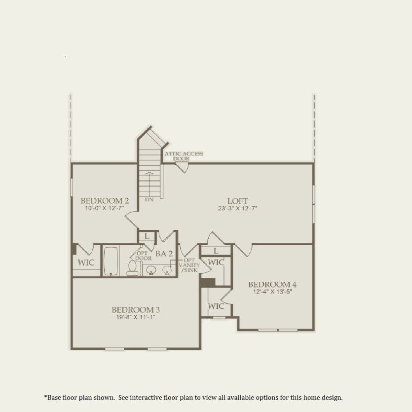 Second Floor 4 br / 2.5 ba