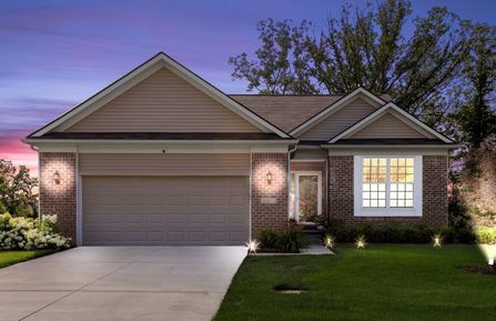 Bayport II with basement by Pulte Homes in Detroit MI