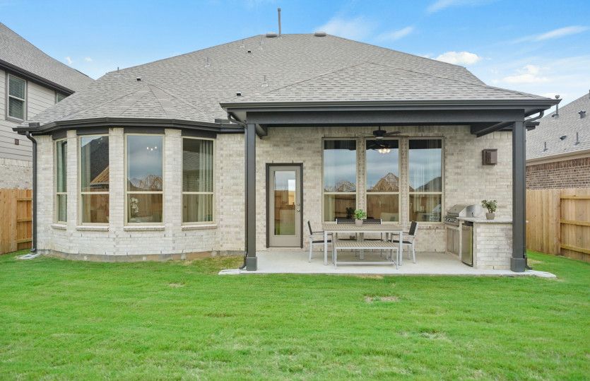 Covered Back Patio