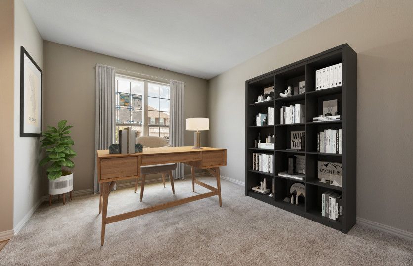 Study off entry into home *Model representation