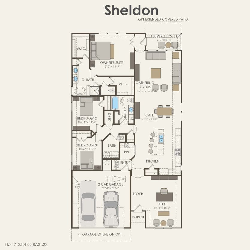 First Floor 3 br / 2 ba