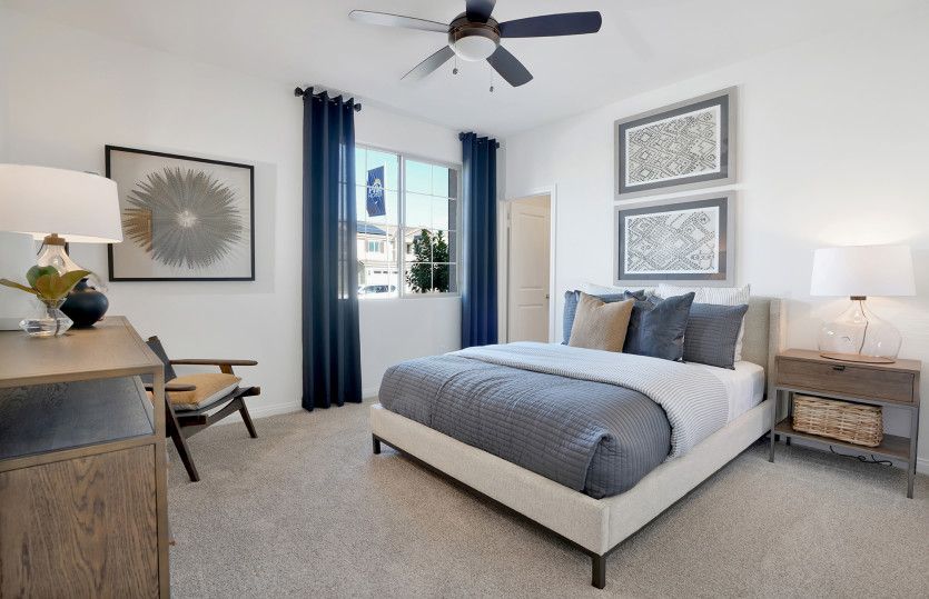 Secondary Bedroom (Model Representation)
