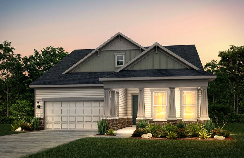 Prestige (3-Car Garage Standard) by Pulte Homes in Indianapolis IN