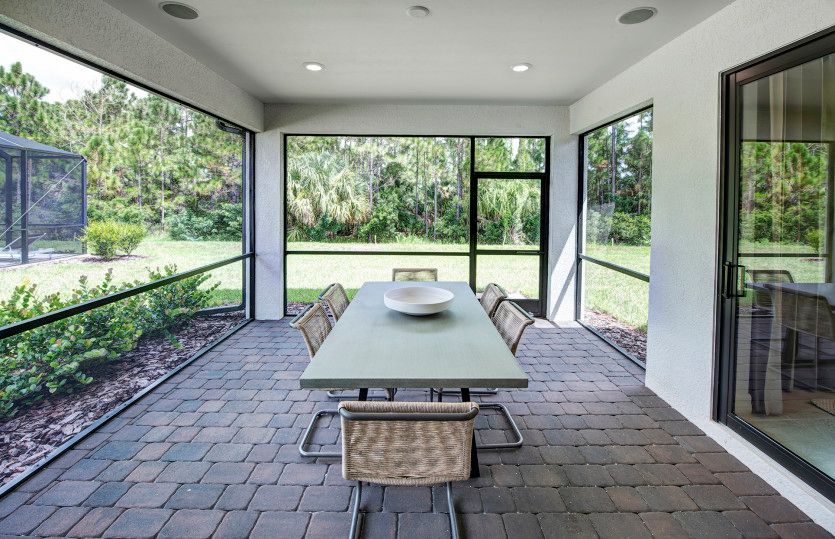 Optional outdoor space to enjoy your new home in LaBelle, Florida