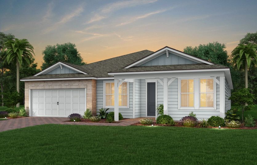 Coastal with Stone Elevation | CO2 with Stone