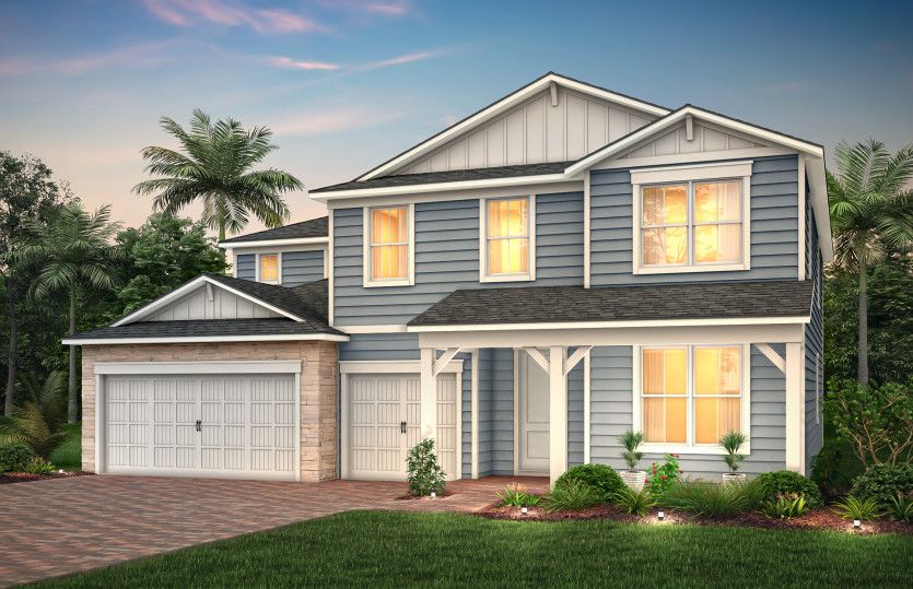 Coastal with Stone Elevation | CO2 with Stone