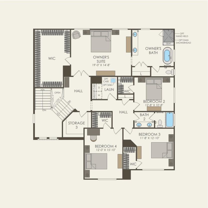 Third Floor 5 br / 3.5 ba