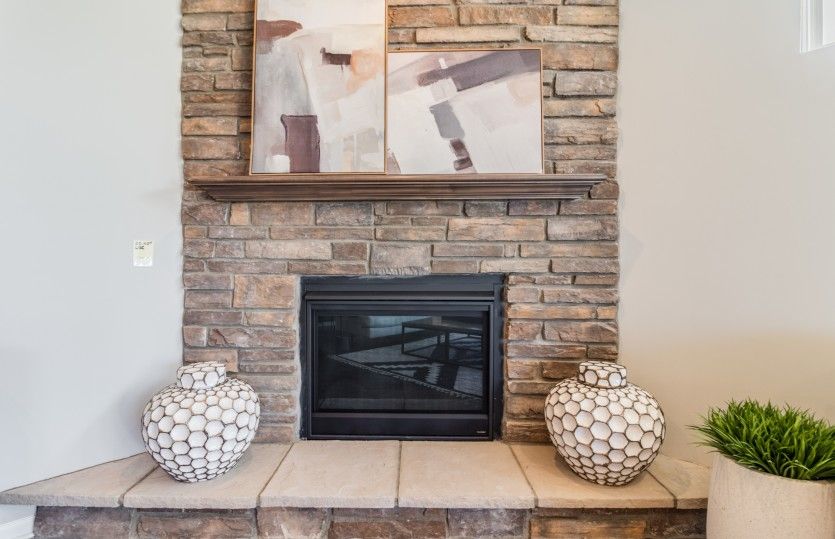 Gathering Room Fireplace