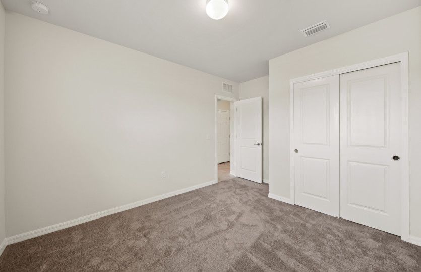 Bedroom 2 with closet space