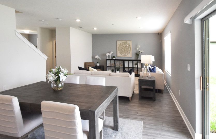Connected dining space, an ideal new home feature