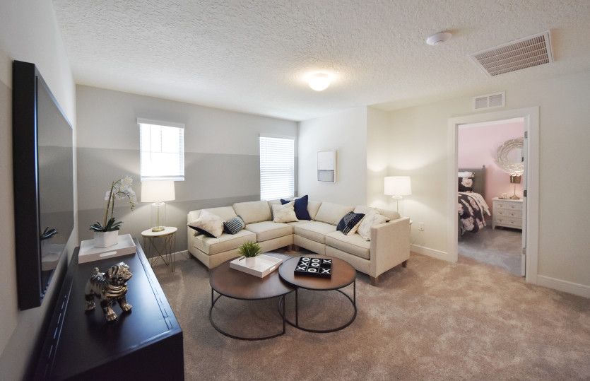 Loft space, great for families