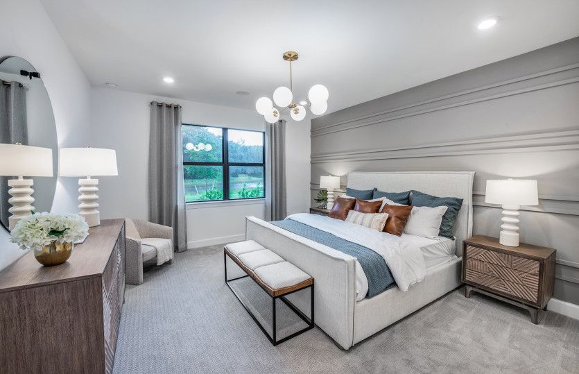 Owner's suite with ample natural light