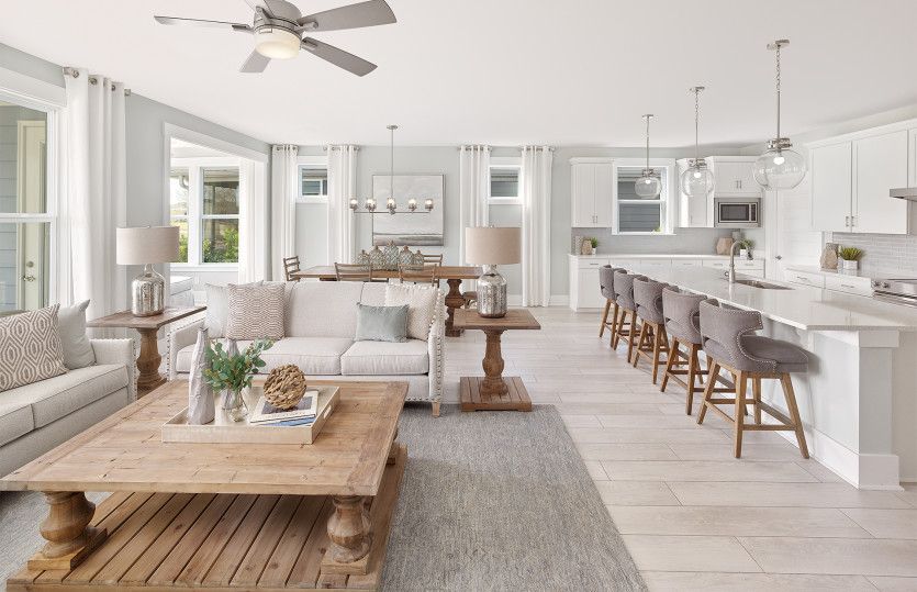 Open Main Living Areas
