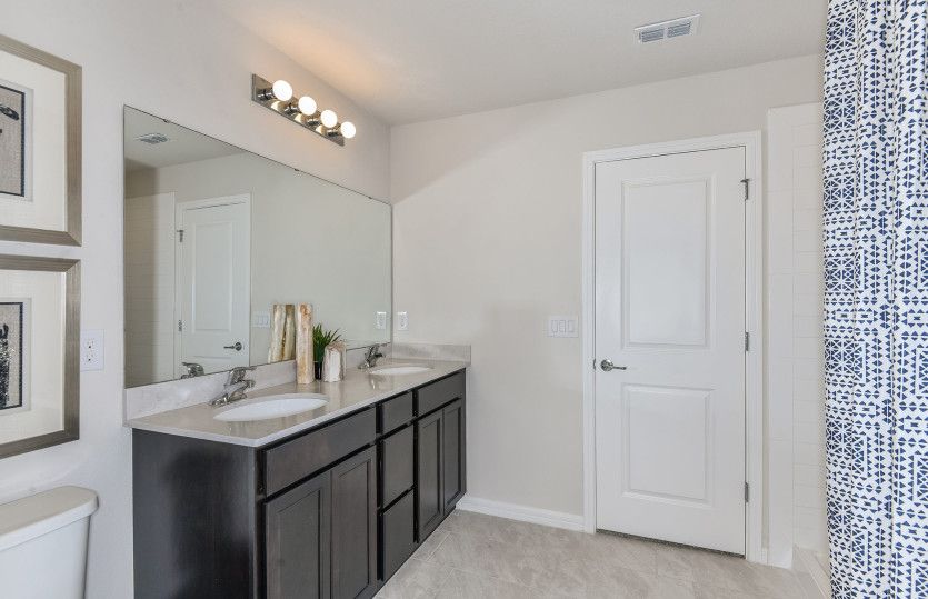 Owner's Bath with Dual Sinks