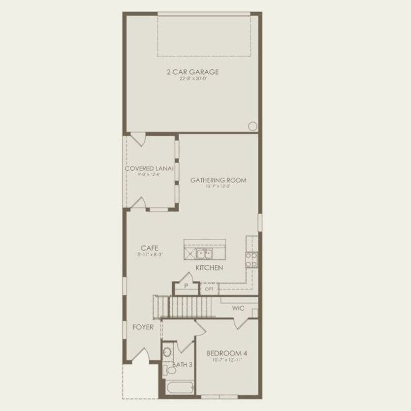 First Floor 4 br / 3 ba