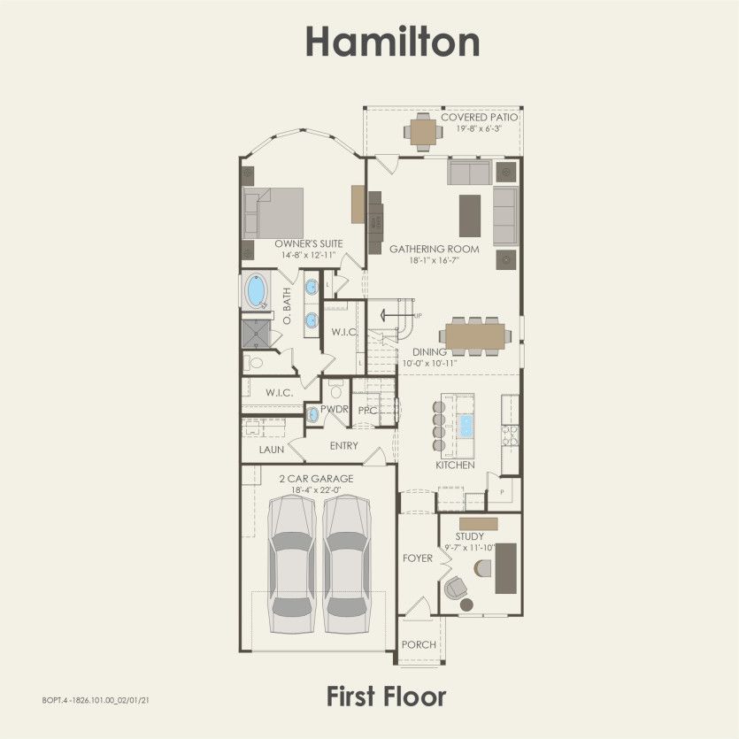 First Floor 4 br / 3.5 ba