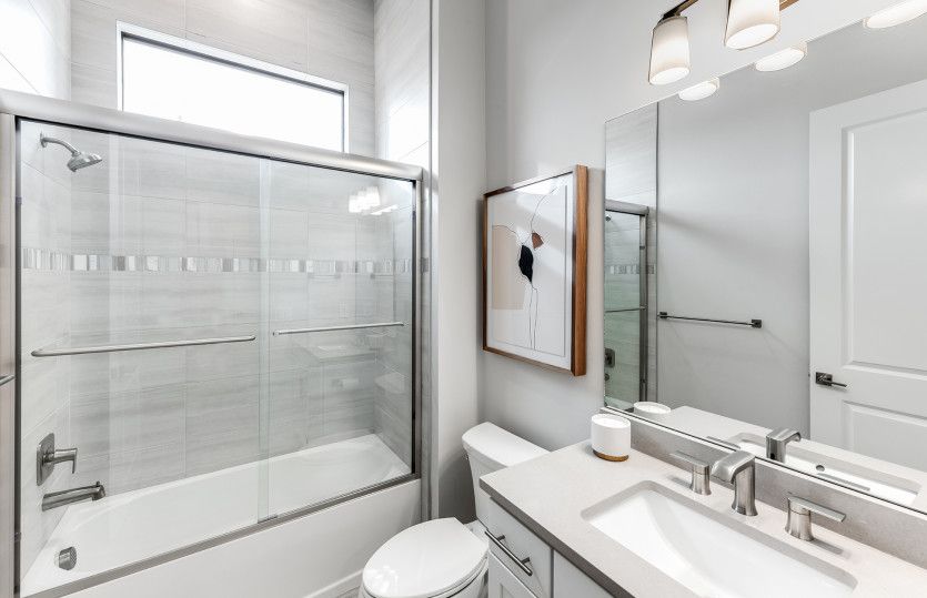 Secondary bathroom