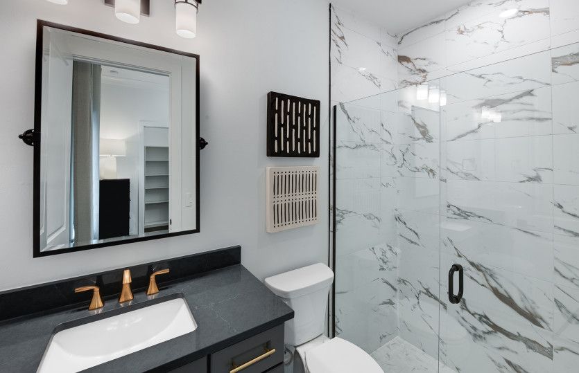 Secondary bathroom