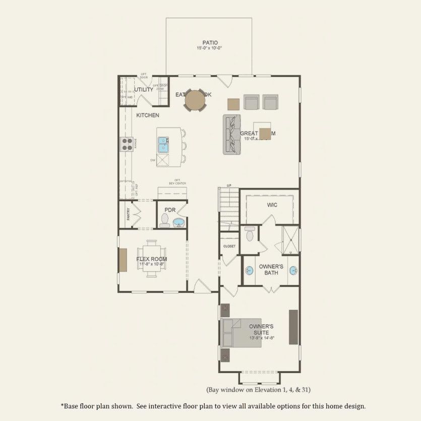 First Floor 4 br / 3.5 ba