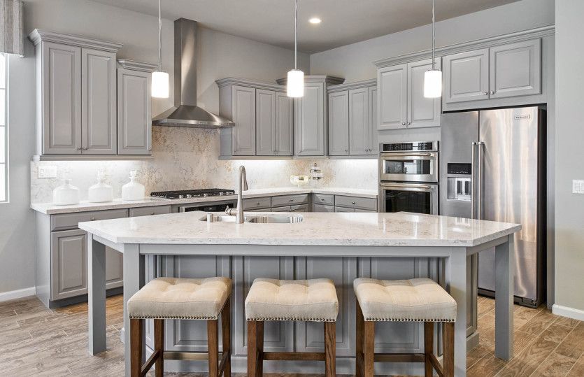 Gourmet kitchen