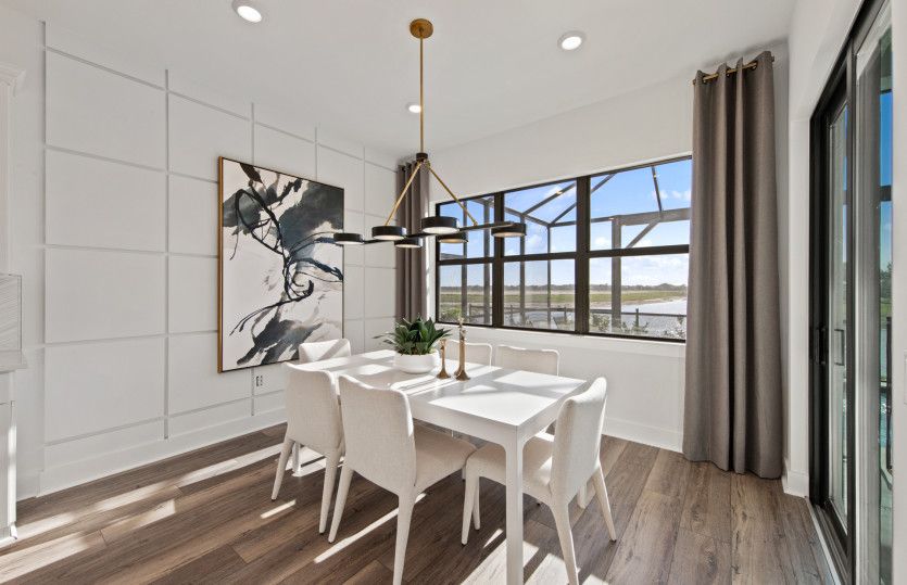 Café dining space