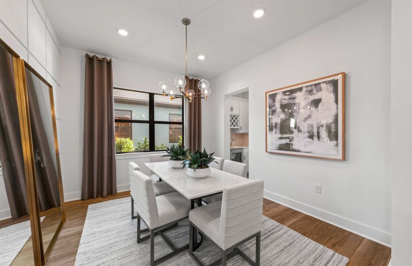 Designated formal dining