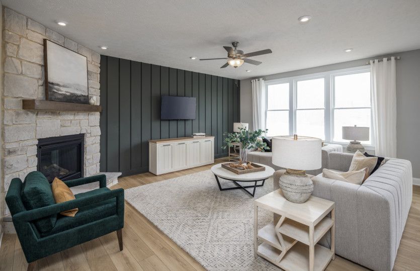 Spacious gathering room