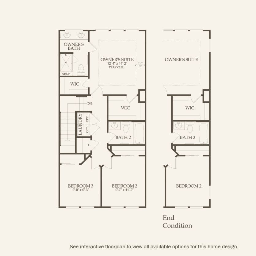 Third Floor 3 br / 2.5 ba