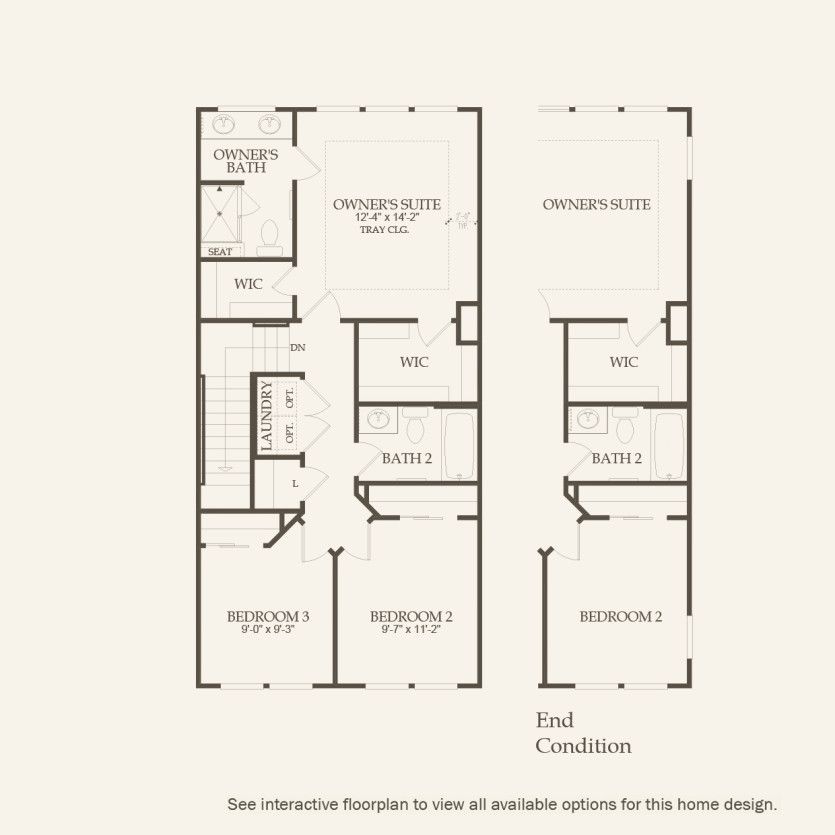 Third Floor 3 br / 2.5 ba
