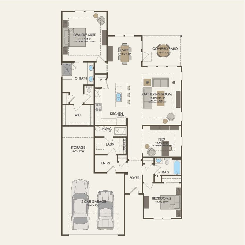 First Floor 2 br / 2 ba