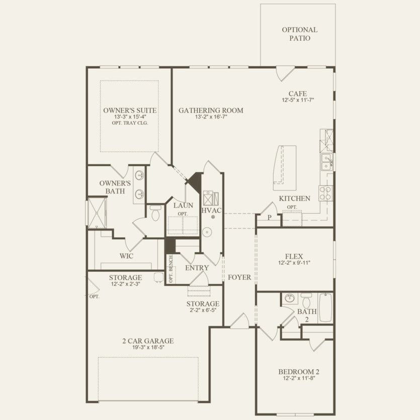 First Floor 2 br / 2 ba