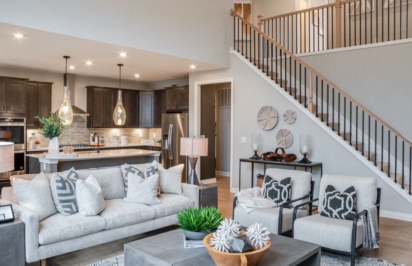 Generous Family Room