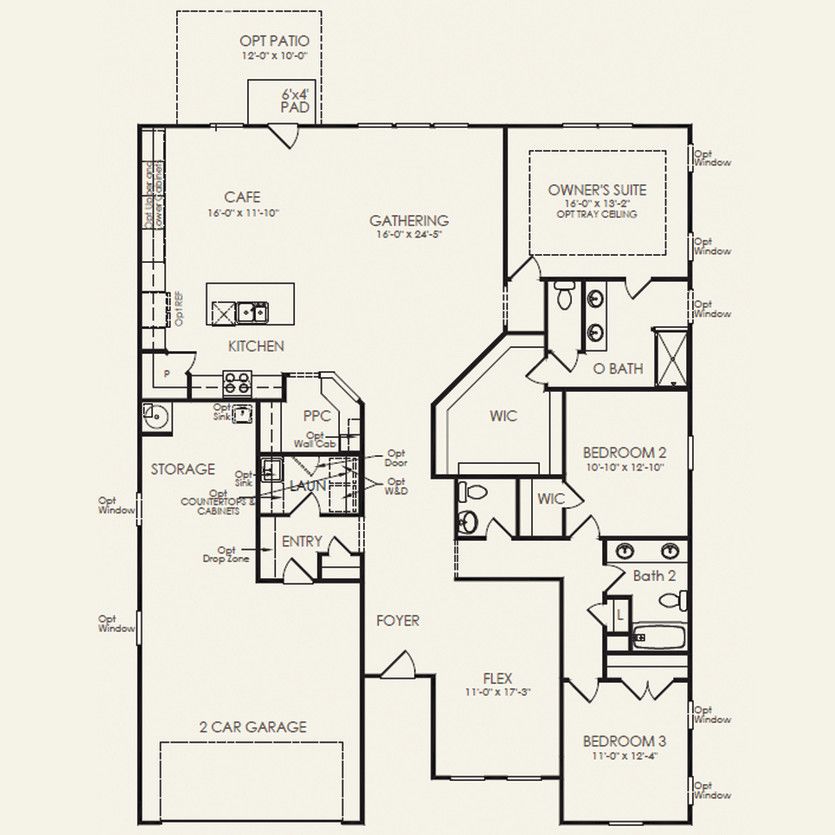 First Floor 3 br / 2.5 ba