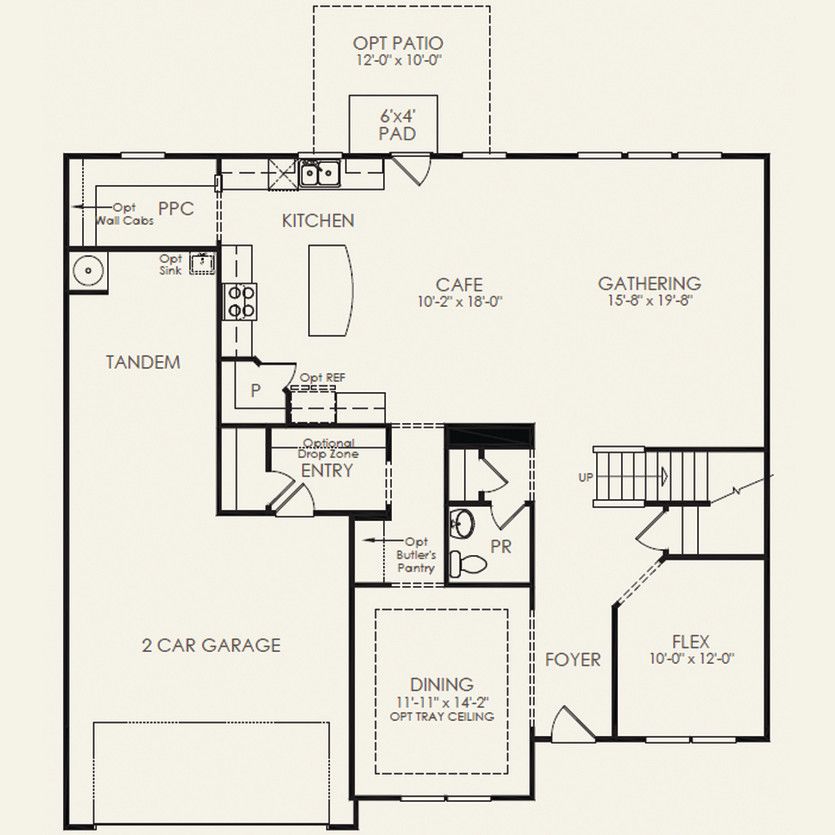 First Floor 4 br / 2.5 ba
