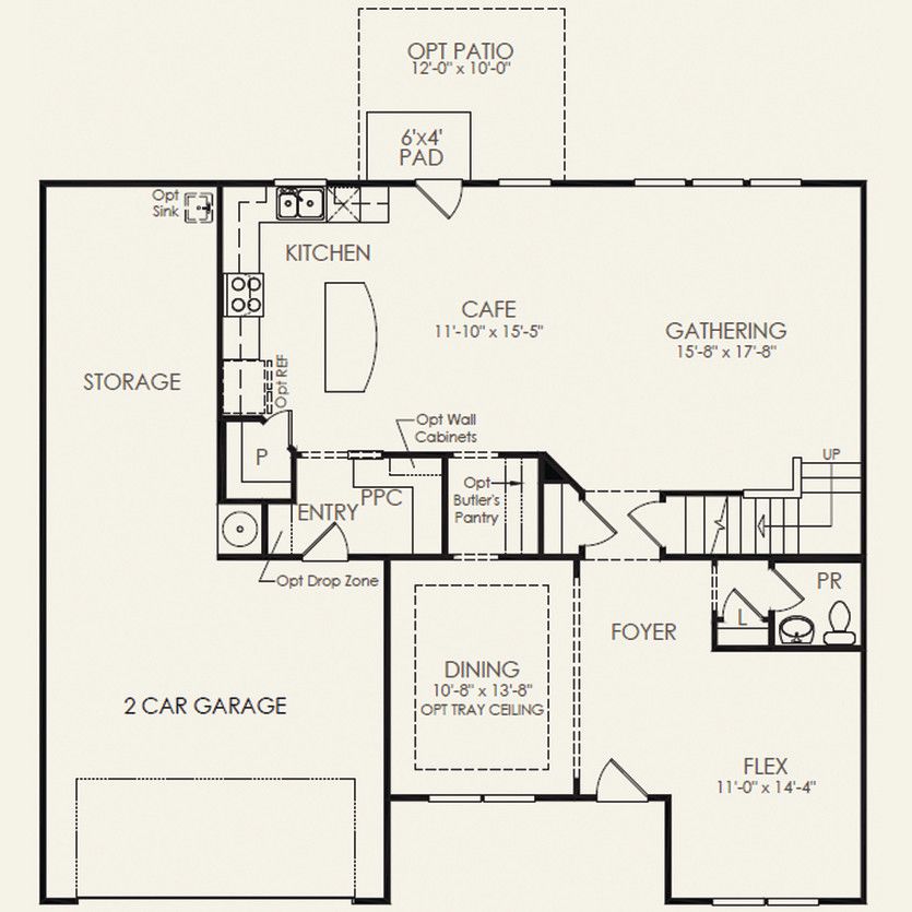 First Floor 4 br / 2.5 ba