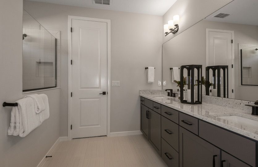 Owner's Bath with Dual Sinks