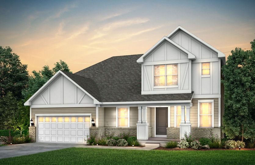 Greenfield Plan At Briarwood Estates In Richfield, Oh By Pulte Homes