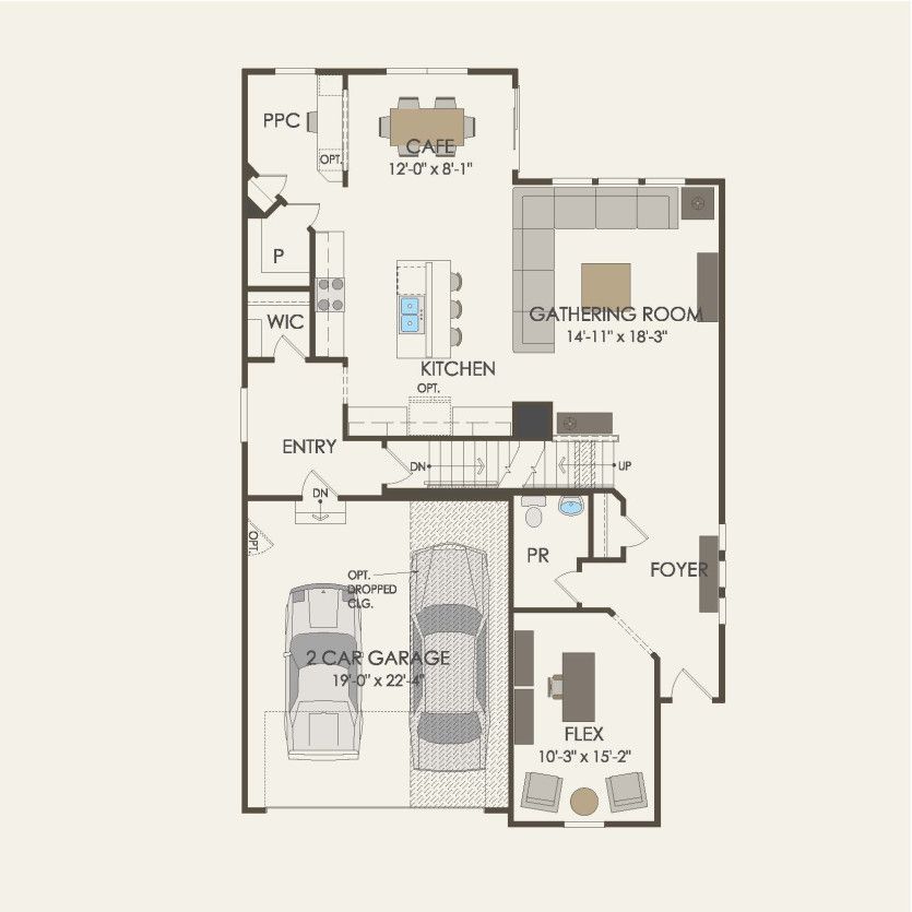 First Floor 4 br / 2.5 ba