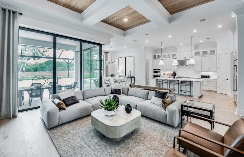 Open concept layout