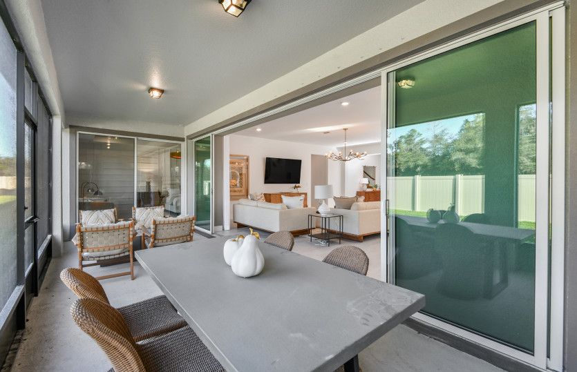 Large, Included Lanai