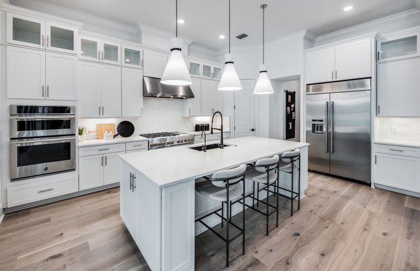 Thoughtfully designed chef-inspired kitchen with luxurious design details