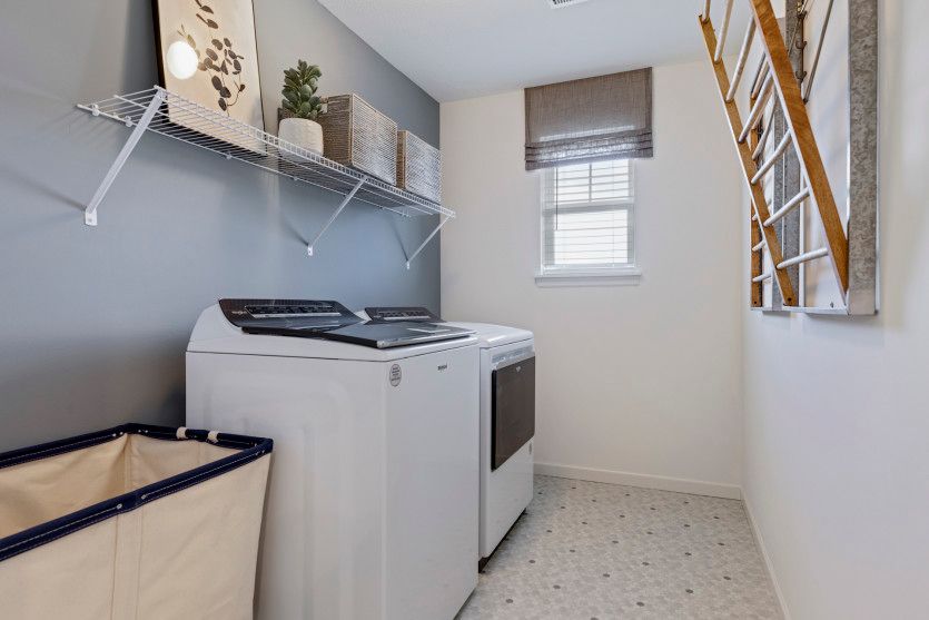 Laundry Room with Plenty of Storage