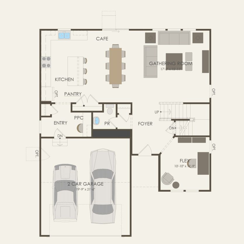 First Floor 3 br / 2.5 ba