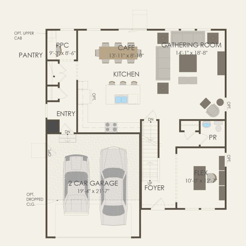 First Floor 3 br / 2.5 ba