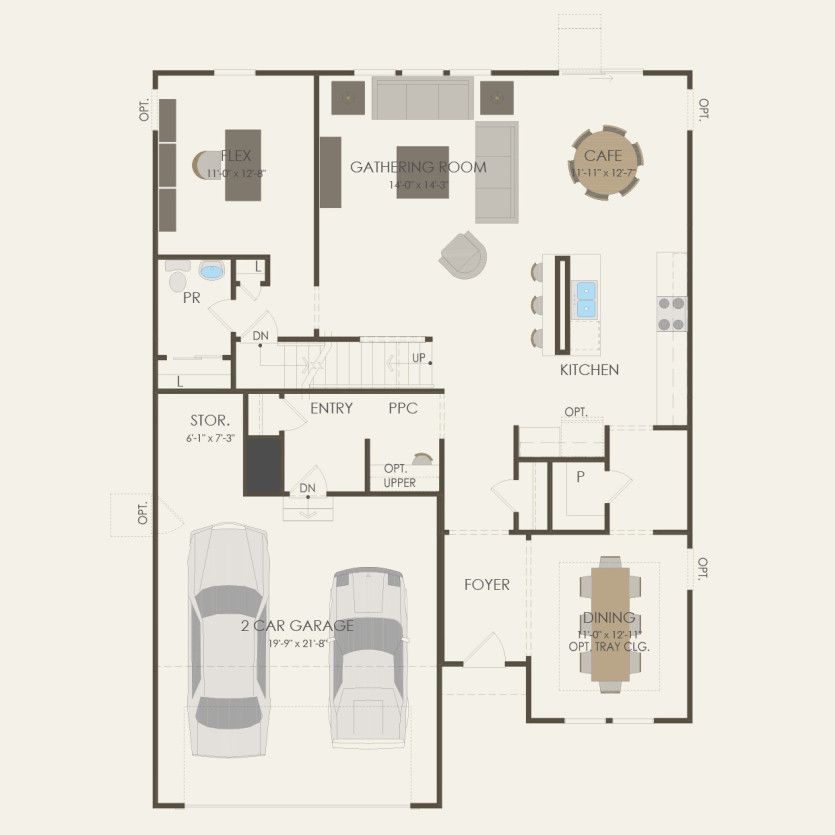 First Floor 4 br / 2.5 ba